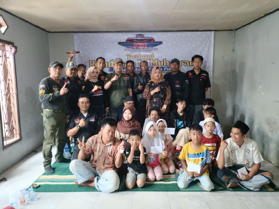 DPC FBI Cianjur Berbagi Keindahan 10 Muharram, Santuni Anak Yatim Piatu