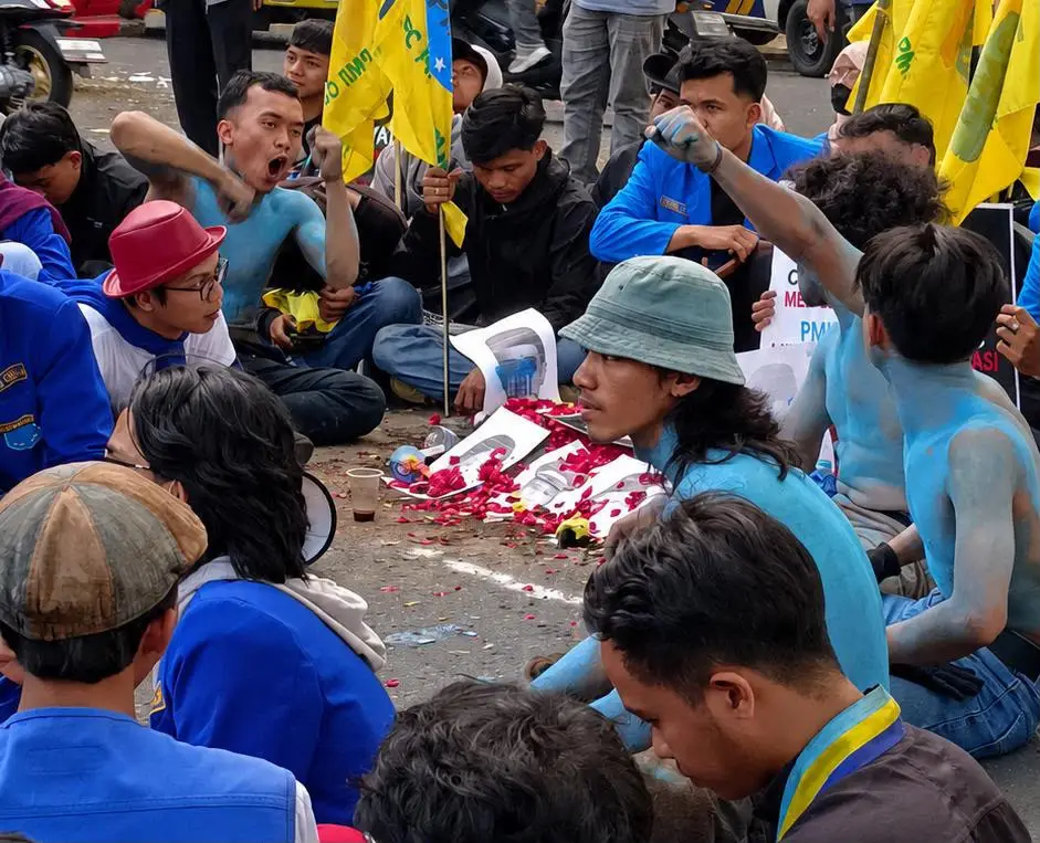 “Indonesia Darurat, Cianjur Melarat”, PMII Cianjur Soroti Program MBG dan Desak Pemerintah Evaluasi Kebijakan