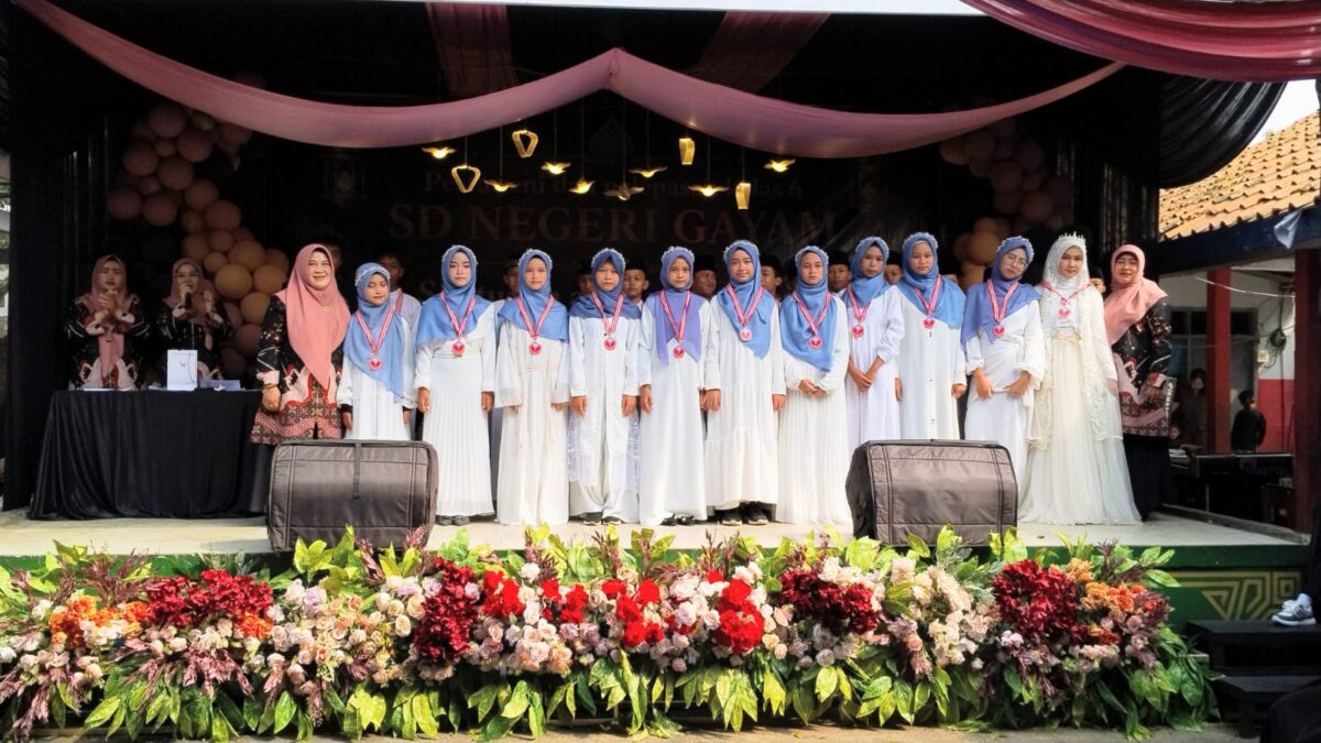 Tanpa Pungutan Biaya, SDN Gayam Adakan Pentas Kreasi, Pelepasan Siswa, Hingga Santunan Anak Yatim