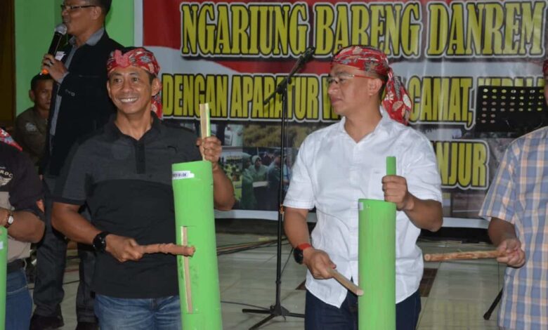 Danrem Ajak RT/RW di Cianjur Reaktifasi Program Siskamling