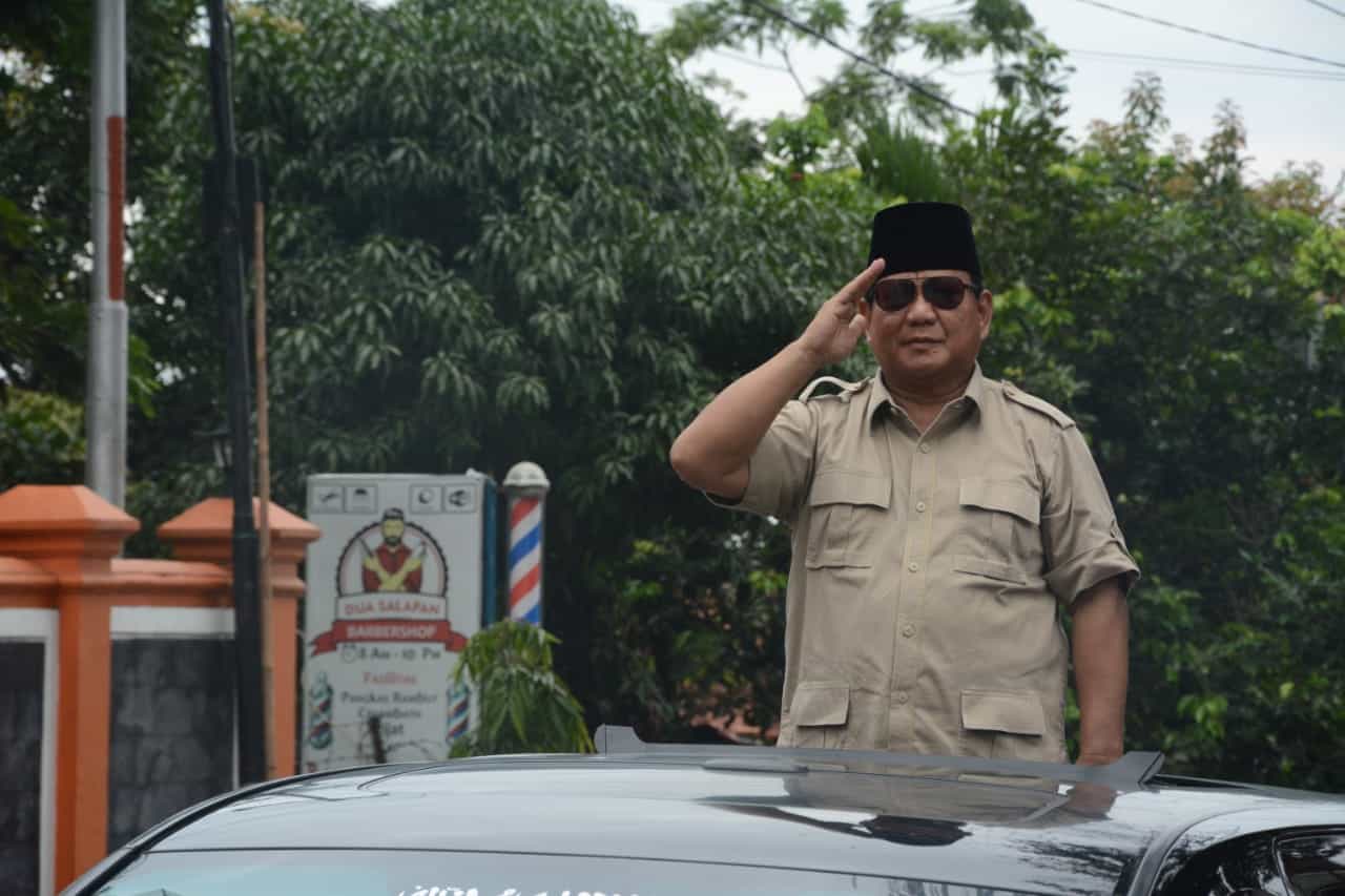 Prabowo Cium Aroma Kemenangan di Cianjur!