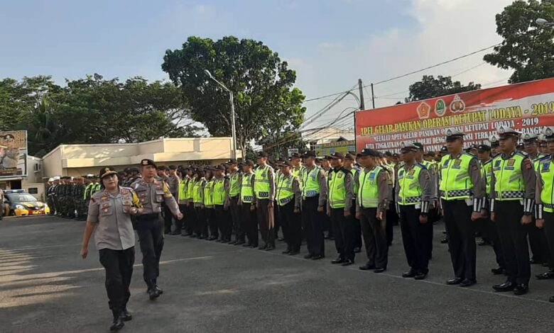 Gelar Operasi Ketupat Lodaya, Polres Cianjur Dirikan 12 Pospam