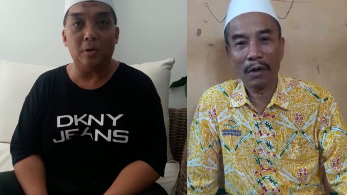 Ketua MUI Kecamatan Cianjur, KH. Buchori Muslim dan Pimpinan Ponpes Al Amin, Ustadz Deni Saepurochman