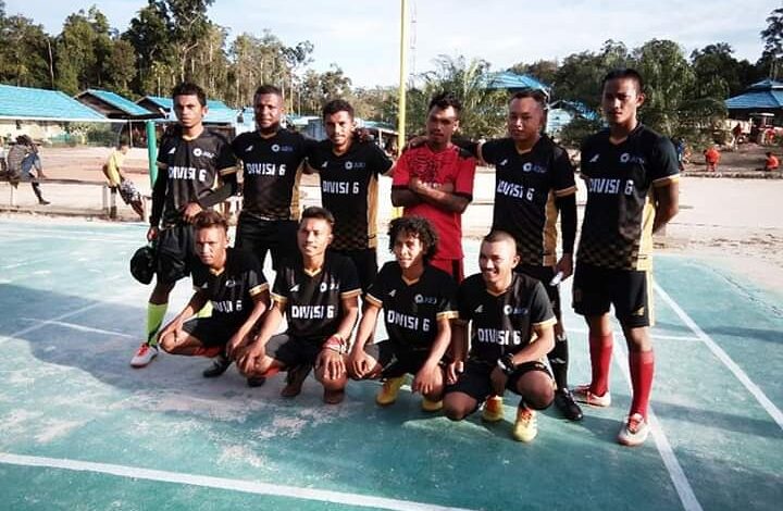 Tim Futsal Divisi 6 - PT. PMP Sorong, Papua Barat