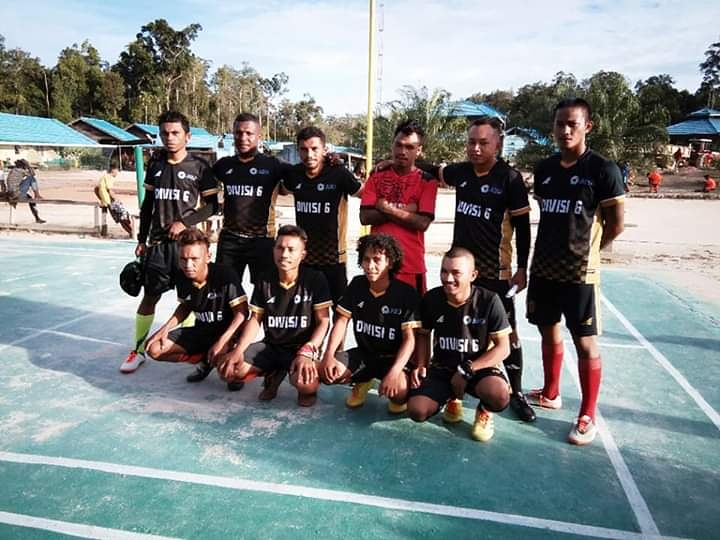 Tim Futsal Divisi 6 - PT. PMP Sorong, Papua Barat