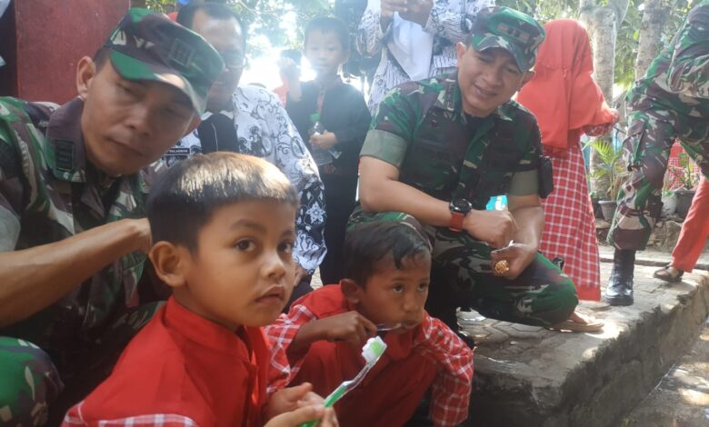 Peringati HUT TNI Ke 74, Kodim 0608 Cianjur Gelar Bakti Sosial