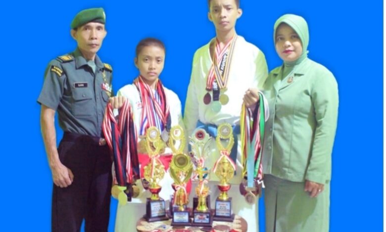 Dua Anak Emas Cianjur Raih Puluhan Prestasi Karate