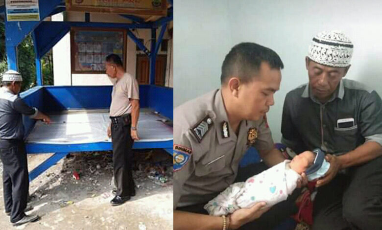 Bayi Merah Ditemukan di Pos Ronda, Polsek Tanggeung Cari Ibunya