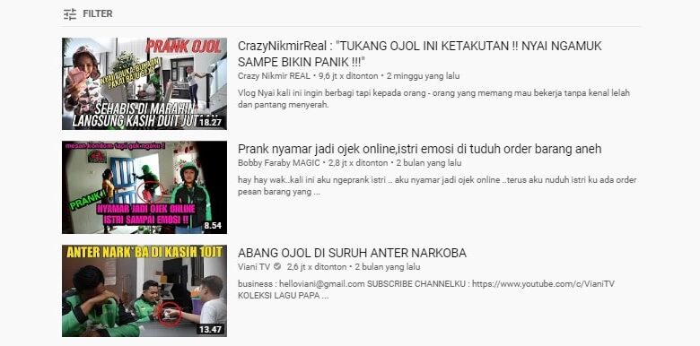 Prank Ojol Ramai, DOC: Semoga Tidak Ada Youtuber Seperti Itu di Cianjur