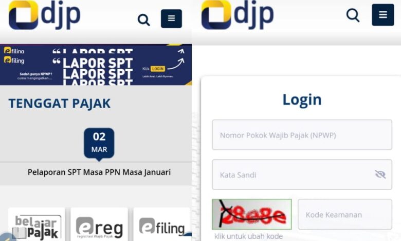 DJP Online Cara Lapor Pajak Dengan Mudah