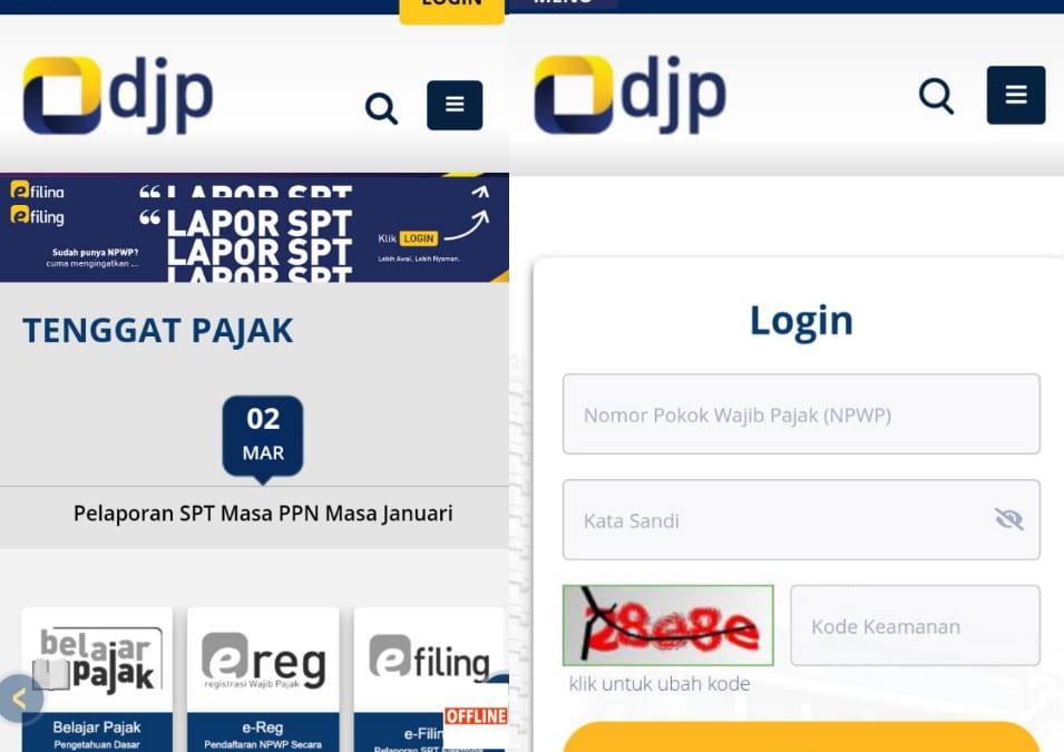 DJP Online Cara Lapor Pajak Dengan Mudah