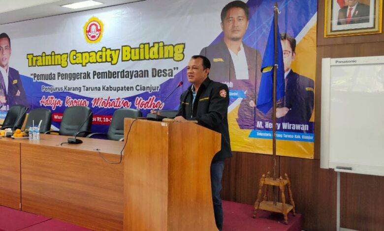 Karang Taruna Cianjur Ciptakan Penggerak Desa dalam Training Capacity Building