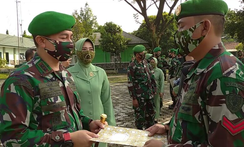 Lima Personil Kodim Cianjur Gabung Satgas Apter di Indonesia Timur