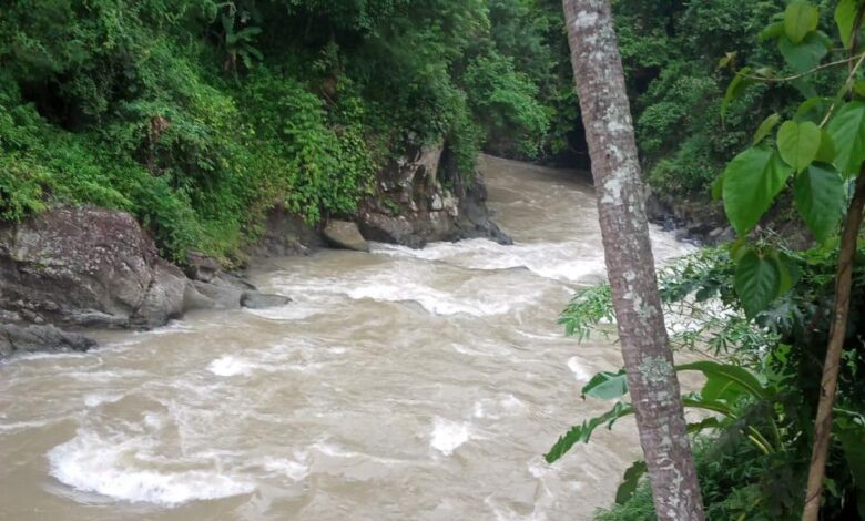 Seorang Pria Hanyut Terbawa Arus Sungai Cibuni Tanggeung Saat Memancing