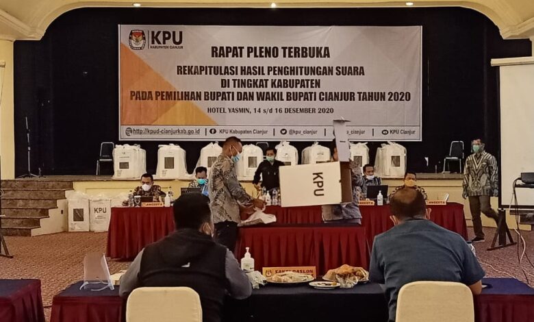 KPU Cianjur: Hasil Sementara Rekapitulasi Suara, Data Disabilitas Tiga Kecamatan Harus Dikoreksi