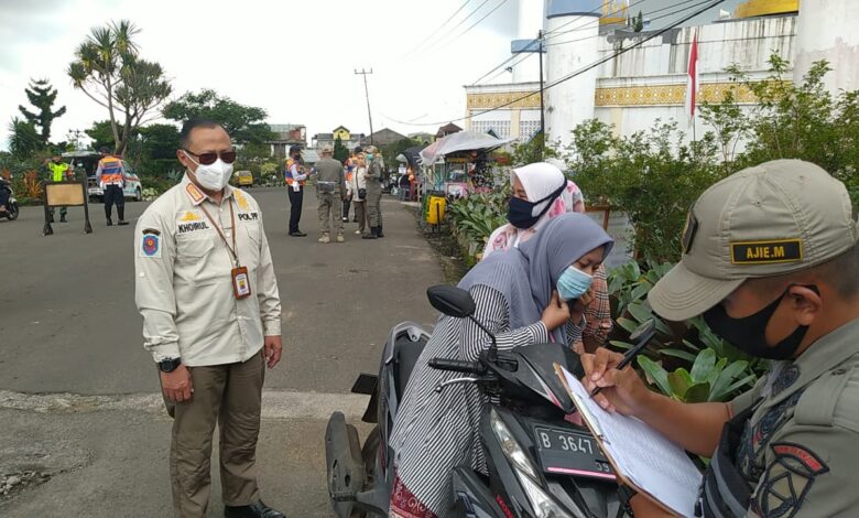 Tim Gugus Tugas Covid-19 Jabar Lakukan Operasi Yustisi Gabungan di Cianjur