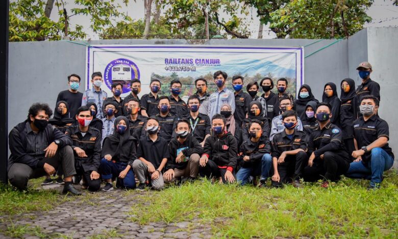 Genap Berusia 8 Tahun, Railfans Cianjur Makin Harmonis jadi Mitra PT KAI