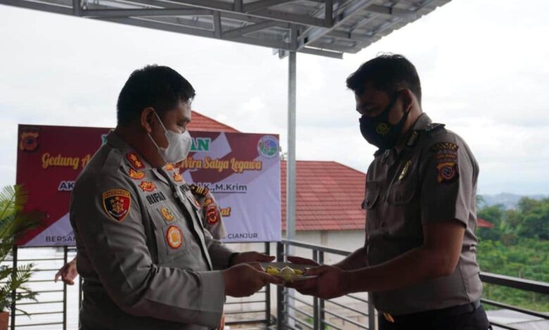 139 Personel Polri dan ASN Mengikuti Korps Raport Kenaikan Pangkat di Polres Cianjur