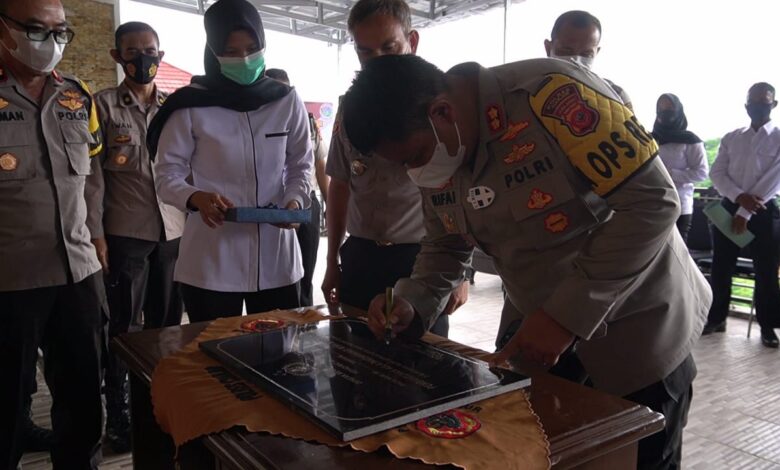 Tunjang Tugas Polisi, Aula Pandan Wangi Wira Satya Legawa Sat Narkoba Cianjur Diresmikan