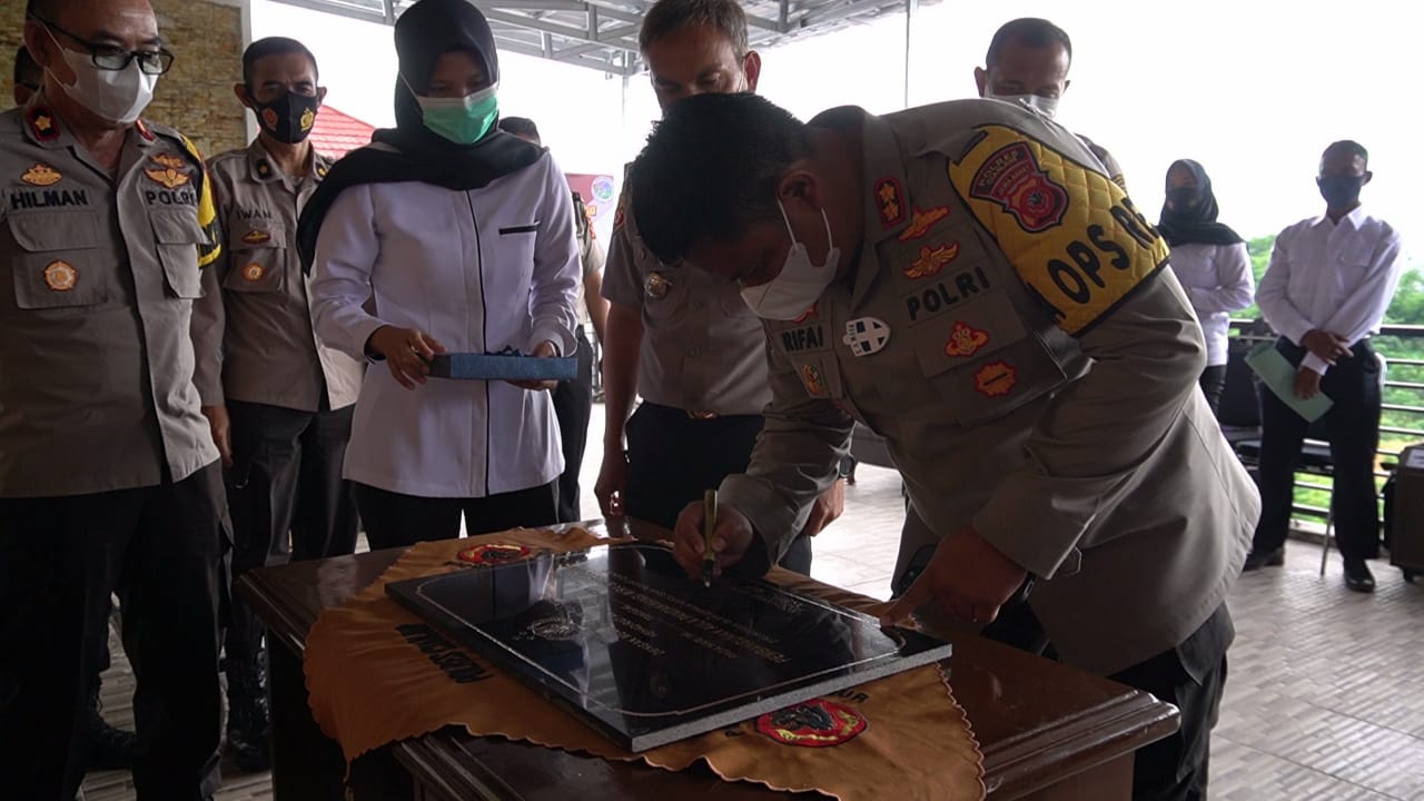 Tunjang Tugas Polisi, Aula Pandan Wangi Wira Satya Legawa Sat Narkoba Cianjur Diresmikan