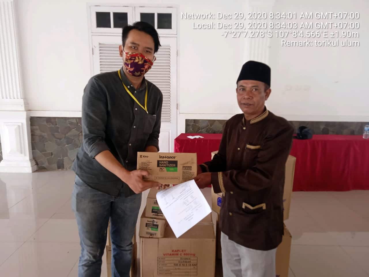 HIMPEC Distribusikan Alkes pada 300 Lebih Pesantren se-Kabupaten Cianjur