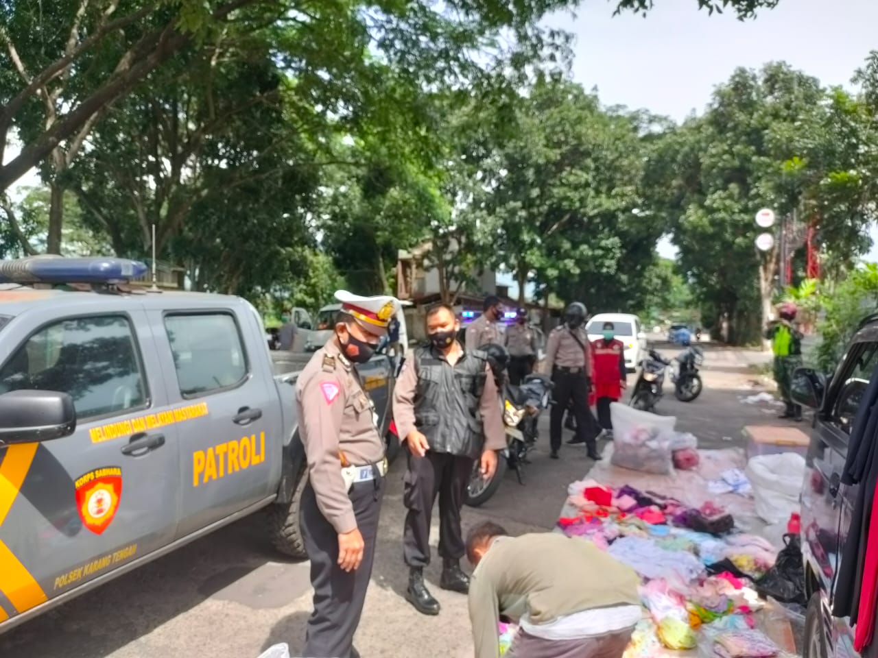 Polsek Karangtengah Gelar Operasi Yustisi, CFD Rawabango Cianjur Ditutup!