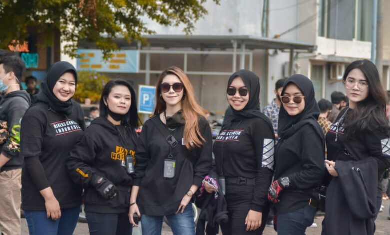 Bikers cantik indonesia