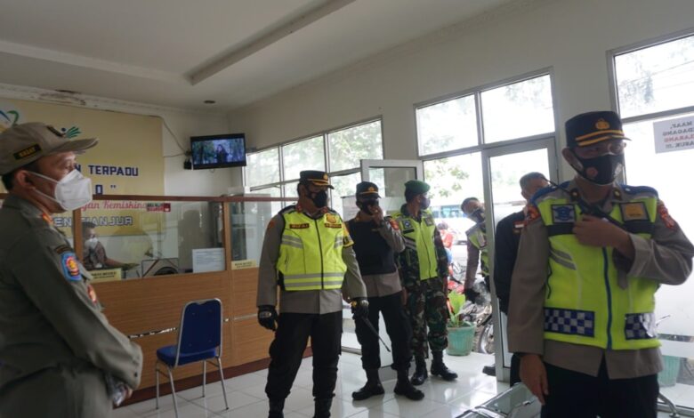 Polres Cianjur Sidak Protokol Kesehatan di Lingkungan Perkantoran Cianjur