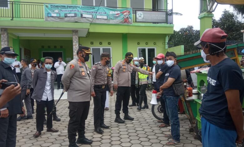 Kapolres Cianjur Terus Tinjau Posko Desa Tangguh Covid-19 di Sejumlah Wilayah