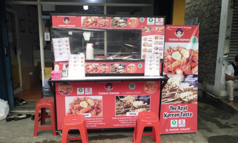 Viral! Menu Tokpoki With Mozarella Khas Kedai Daebak Tokpoki Banyak Diburu Warga Cianjur