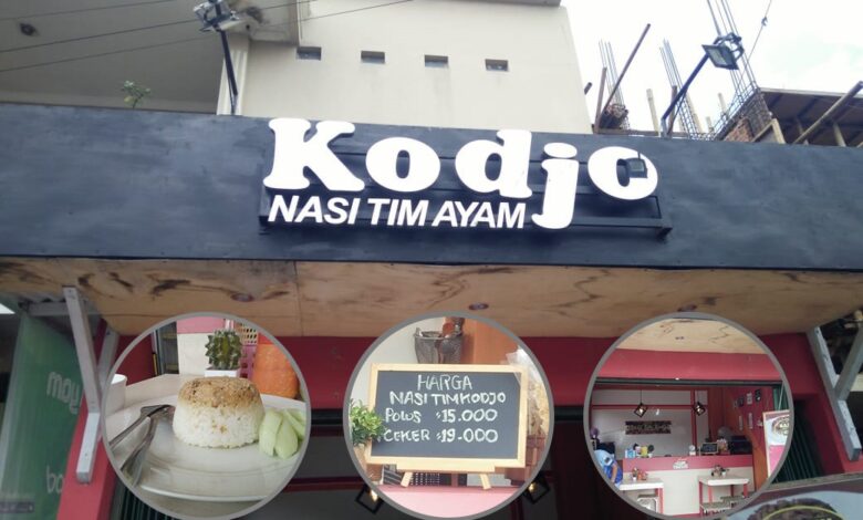 Nikmatnya Nasi Tim Ayam Kodjo, Makanan Sehat dengan Toping Istimewa