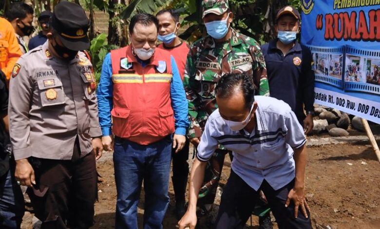 Tampung Lebih Banyak Gisabilitas, Pembangunan Rumah Ceria Repok Diresmikan Muspika Sukaresmi