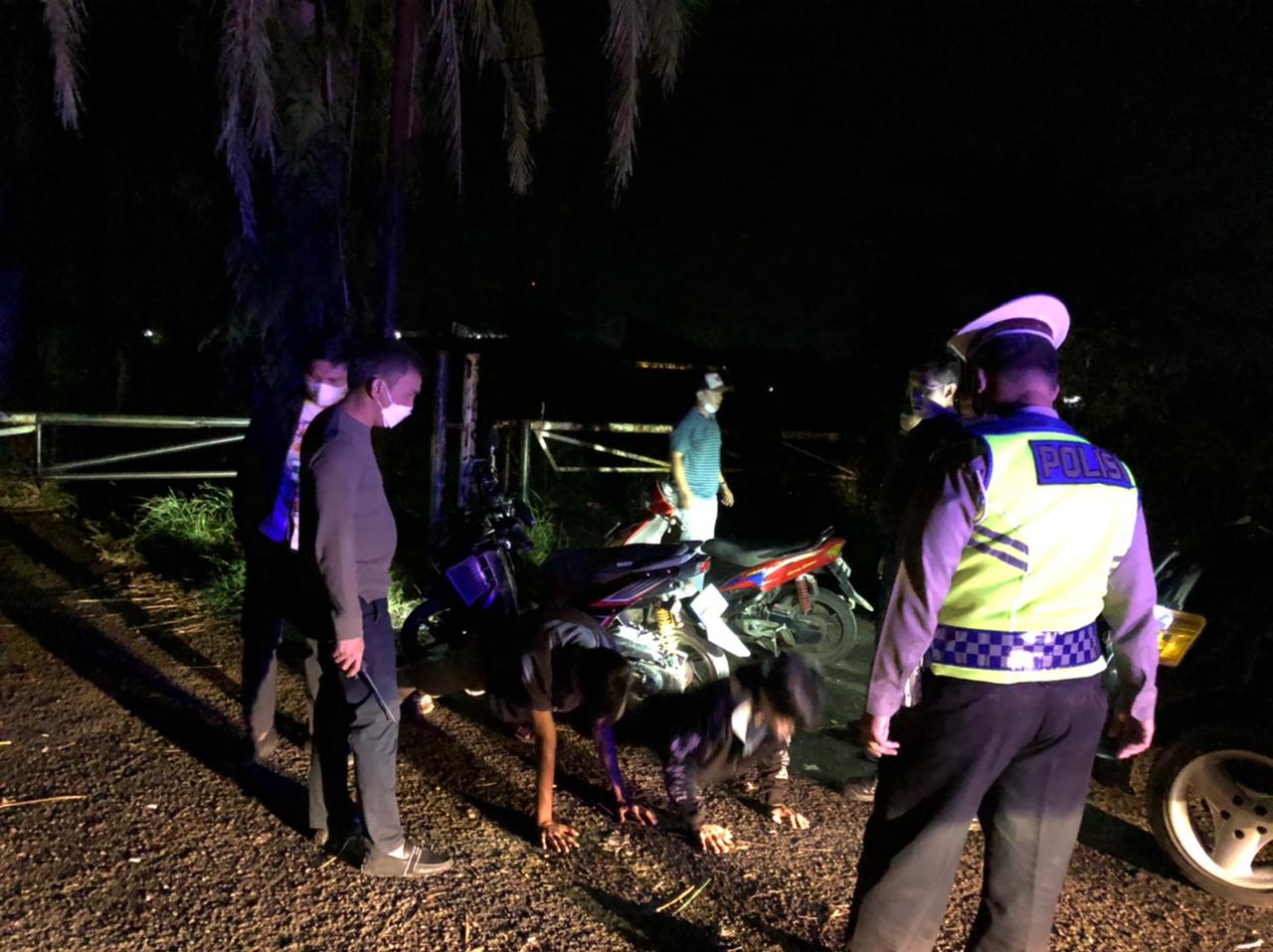 Polres Cianjur Gelar Razia, Tak Ada Toleransi Bagi Geng Motor yang Melanggar Hukum!