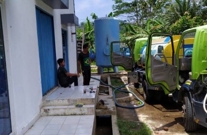 HARI AIR: Perumdam Tirtamukti Cianjur galakan pelayanan masyarakat di Hari Air Sedunia.(Foto: Afsal Muhammad/cianjurupdate.com)