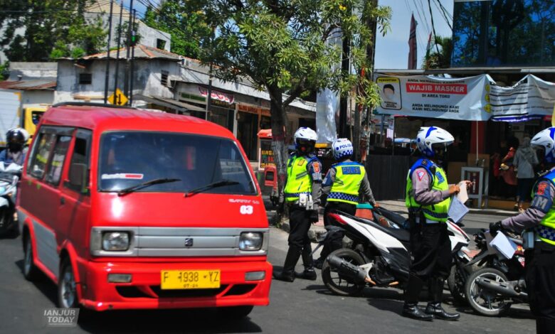 Ilustrasi suasana lalu lintas di Cianjur. (Foto: Afsal Muhammad/cianjurupdate.com)