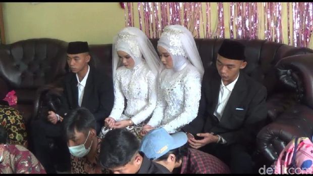 Pasangan Kembar Menikah, Seperti Ini Kisah Asmara Mereka yang Viral