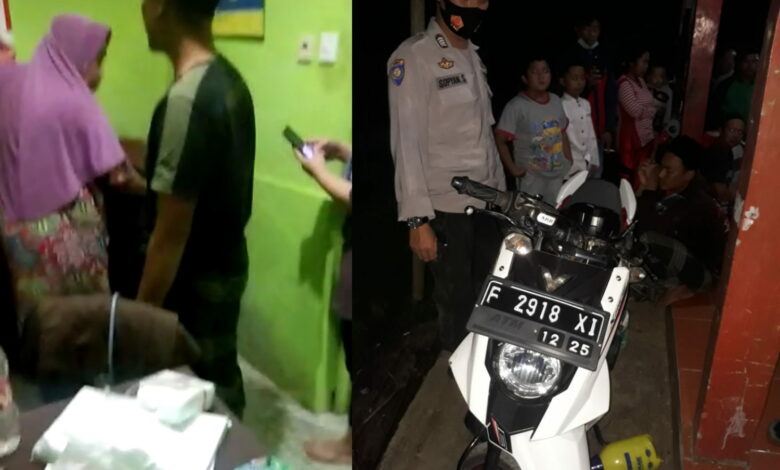 Seorang perempuan menjadi korban begal di Jalan Perkebunan Gedeh tepatnya Kampung Barukaso, Desa Sukamulya, Kecamatan Cugenang, Kabupaten Cianjur pada Senin (26/4/2021) petang.