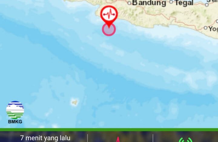 Gempa bumi mengagetkan warga Cianjur pada Selasa 27 April 2021 sore. Goyangan terasa selama beberapa detik sekitar pukul 16.23 Wib.