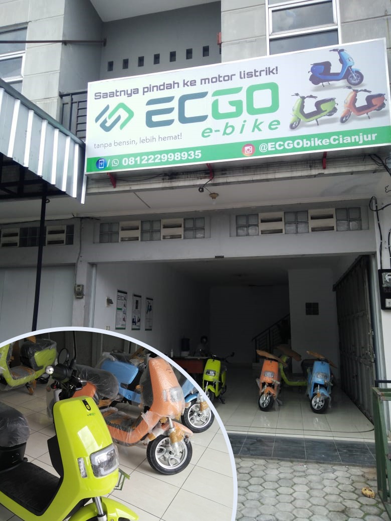 ECGO Bike, Motor Listrik Super Hemat yang Ramah Lingkungan