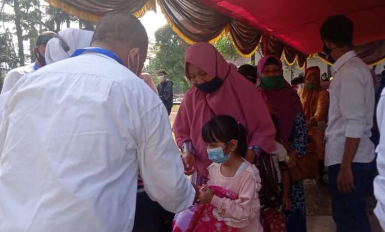 Sambut Ramadan, Pemkab Cianjur dan Tim Gabungan Santuni Ratusan Anak Yatim