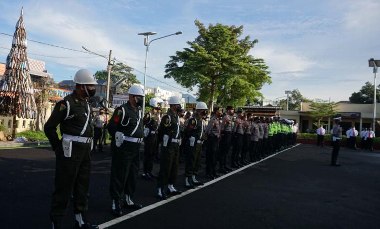 Operasi Keselamatan Lodaya 2021 Dimulai, Polres Cianjur Gelar Apel Pasukan, Ini yang jadi Sasaran