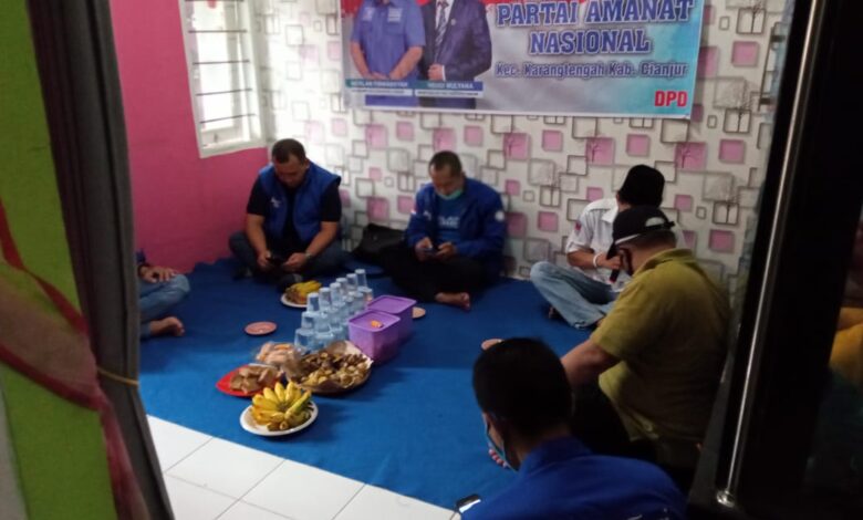 Konsolidasi, DPD PAN Cianjur Datangi DPC Karangtengah