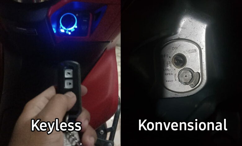 Ulas Sekilas Perbedaan Keyless Ignition dan Kunci Sepeda Motor Konvensional Honda