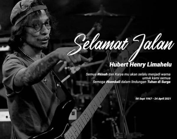 Kabar Duka, Basist Band Boomerang Hubert Henry Meninggal Dunia