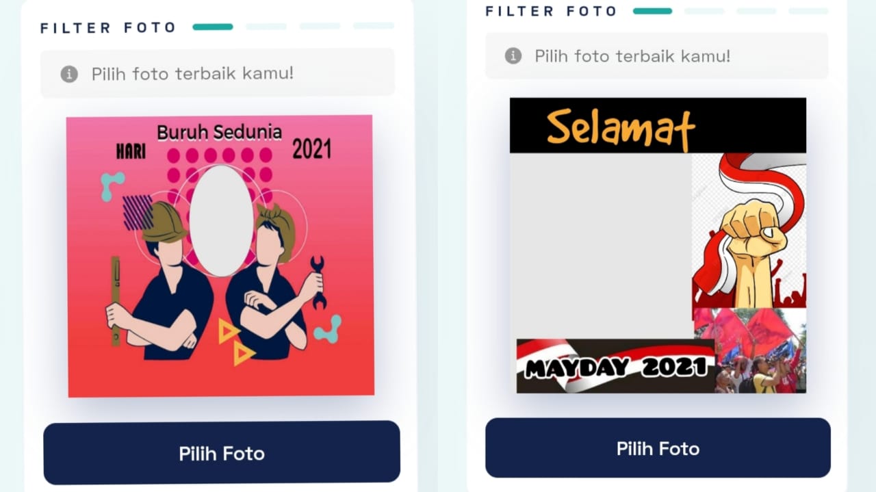 Link Download, Tema, Edit Bingkai Foto, dan Twibbon Hari Buruh Internasional Paling Lengkap