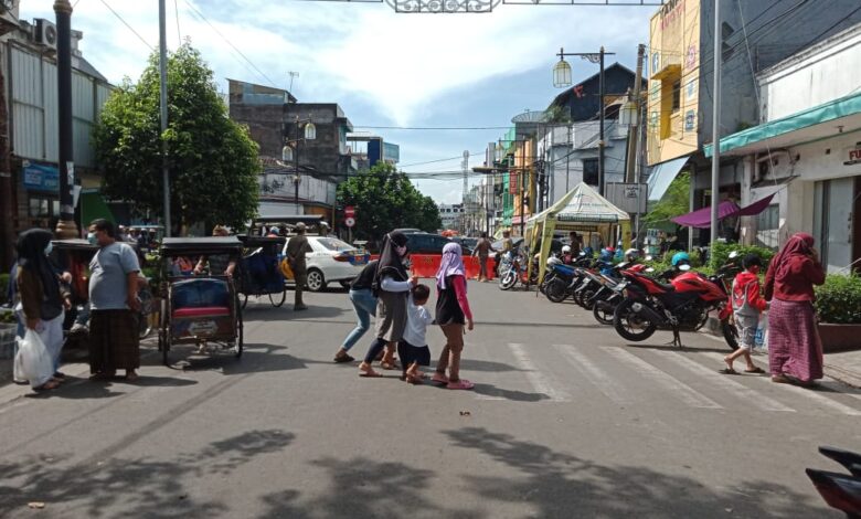 Antisipasi Kerumunan, Dishub Cianjur Tutup Jalan Mangunsarkoro Sampai H-1 Lebaran