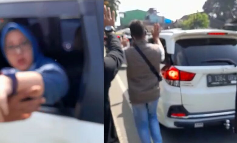 Diputar Balik, Video Penumpang Mobil Pelat B Marahi Petugas di Perbatasan Sukabumi Viral