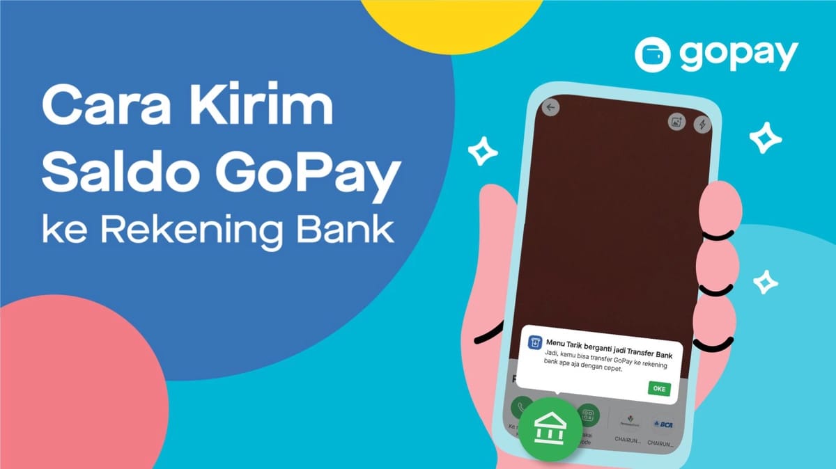 Cara Transfer Saldo Gopay ke Rekening Bank Paling Mudah dan Gak Pake Ribet