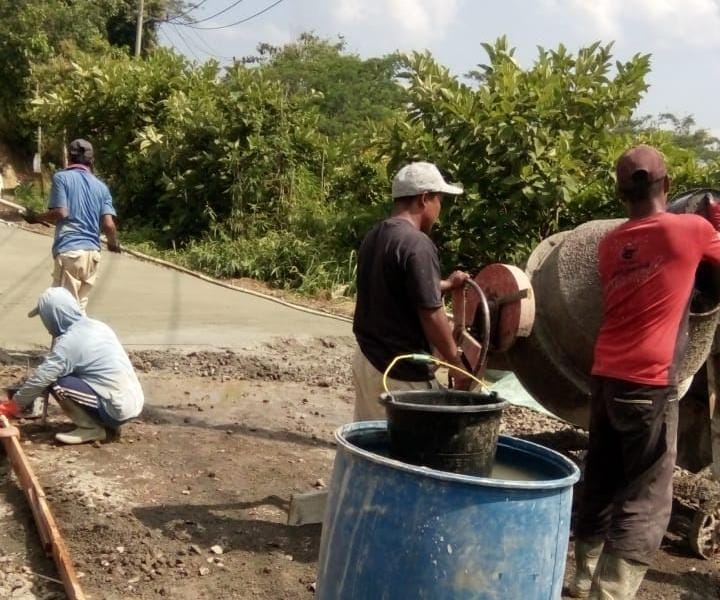 Jalan Desa Waringinsari Takokak Diperbaiki, Gunakan Dana Desa hingga Rp133 Juta