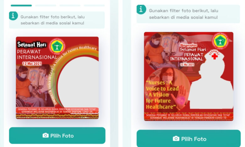 Link Download Bingkai Foto Twibbon atau Twibbonize Hari Perawat Internasional 2021